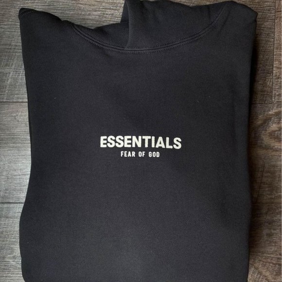 Fear of God Essentials Hoodie Relaxed Fit Authentic - Picture 2 of 5